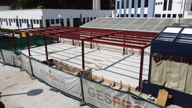 Estructura metálica machado