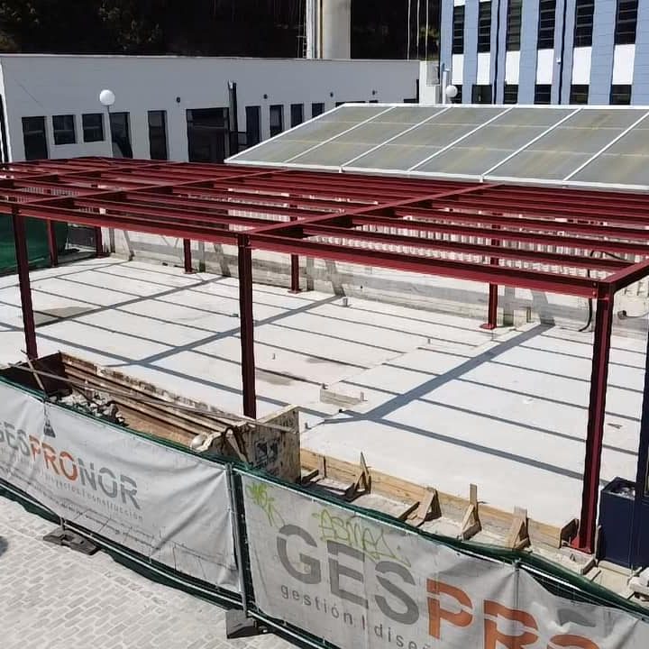 Estructura metálica machado