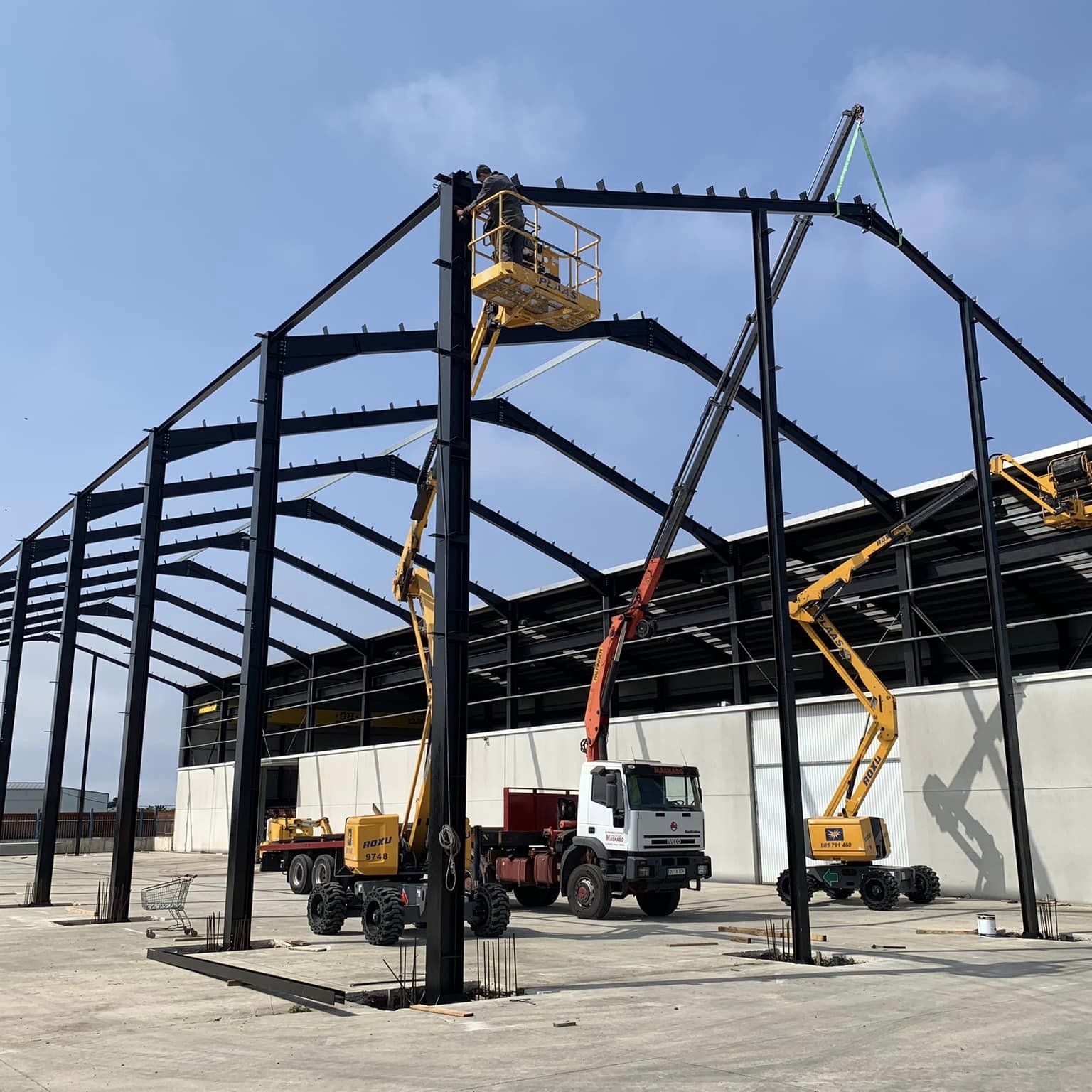 Estructuras metálicas en Lugo