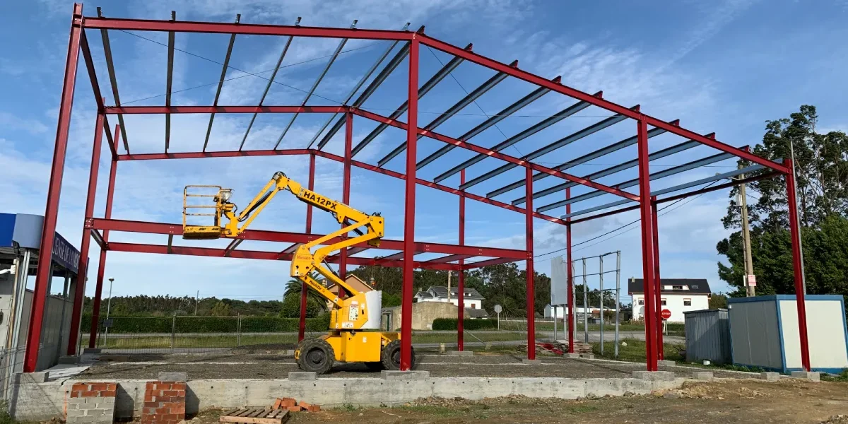 Estructuras metálicas para naves