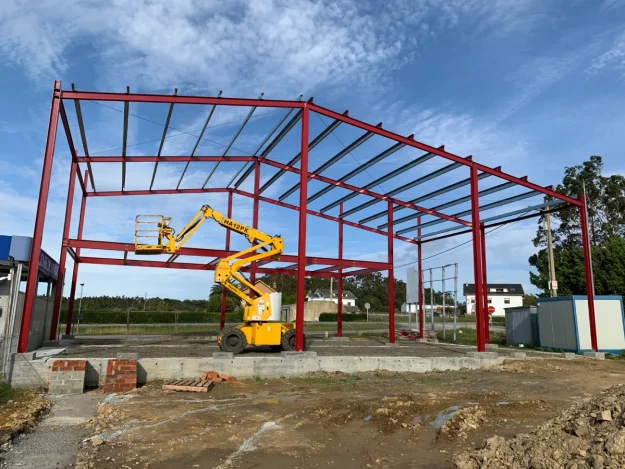 Estructuras metálicas para naves