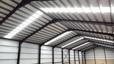 Estructura metálica interior nave