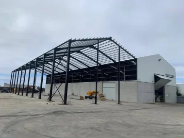 Estructuras metálicas para naves